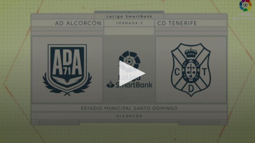 Los vídeos del AD Alcorcón - CD Tenerife