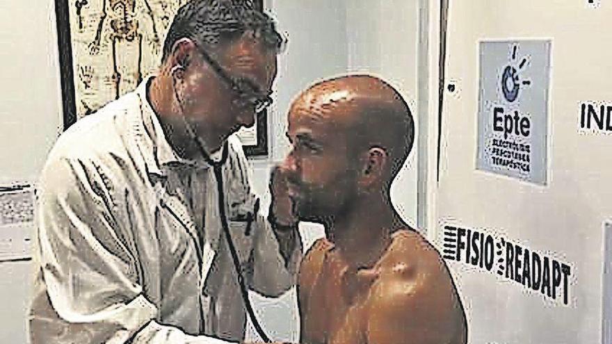 Sergio García se somete al reconocimiento médico, en pretemporada.