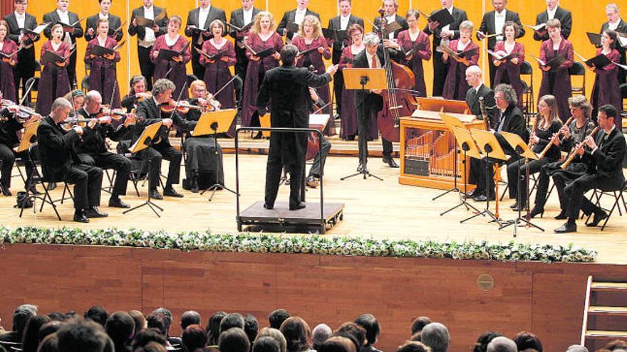 Un momento del concierto de ayer en el Auditorio.