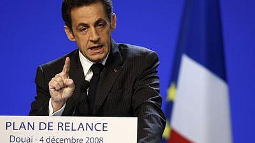 El presidente francés Nicolas Sarkozy.