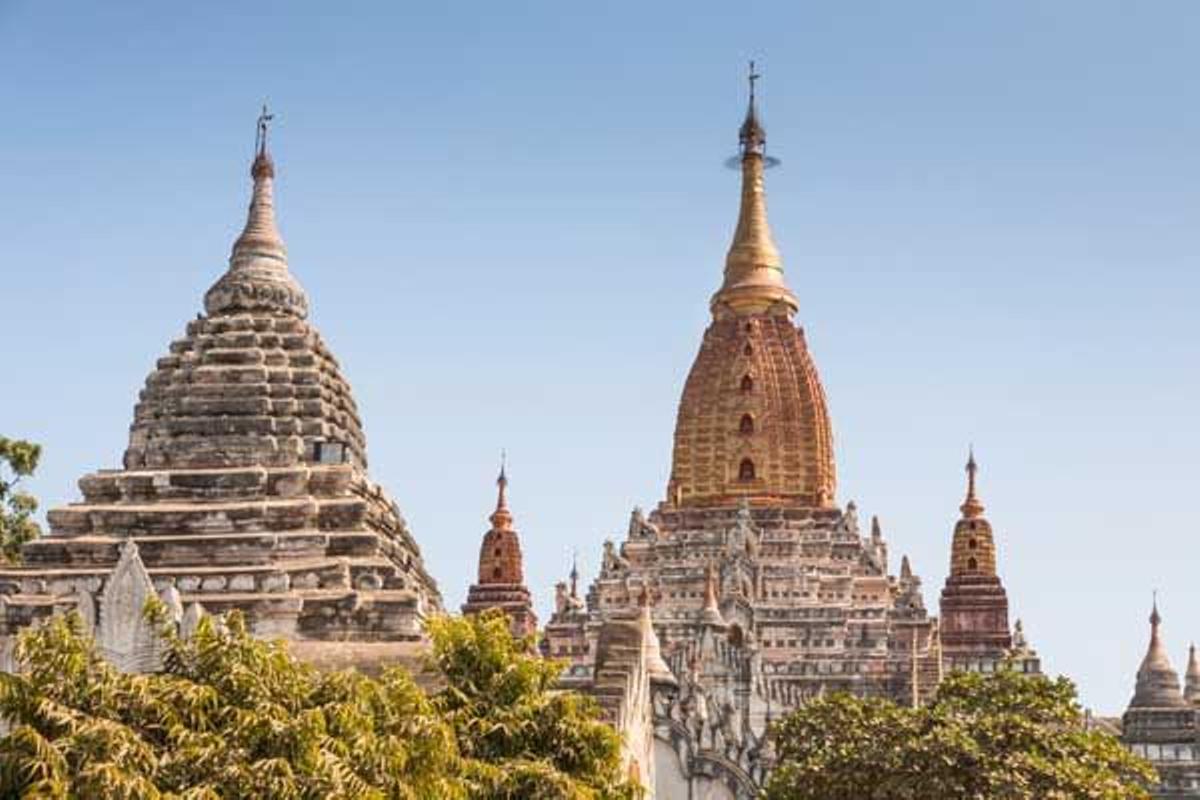 Templo Ananda en Bagan.