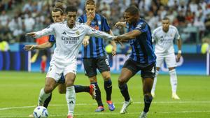 El Real Madrid juega un importante partido en Bérgamo contra la Atalanta.