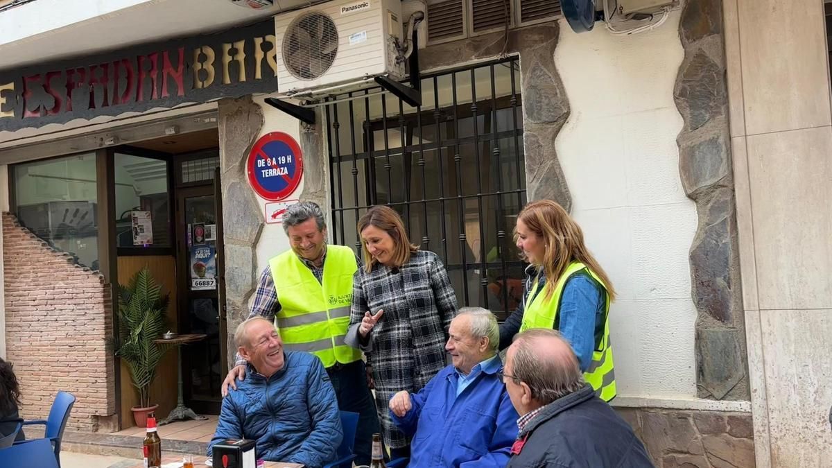 Catalá, durante una visita a Castellar.
