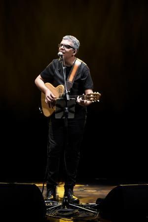 GENTE Y CULTURA 04-11-2018  LAS PALMAS DE GRAN CANARIA.  Concierto de Pedro Guerra en el Auditorio Alfredo Kraus.   FOTOS: JUAN CASTRO  | 04/11/2018 | Fotógrafo: Juan Carlos Castro