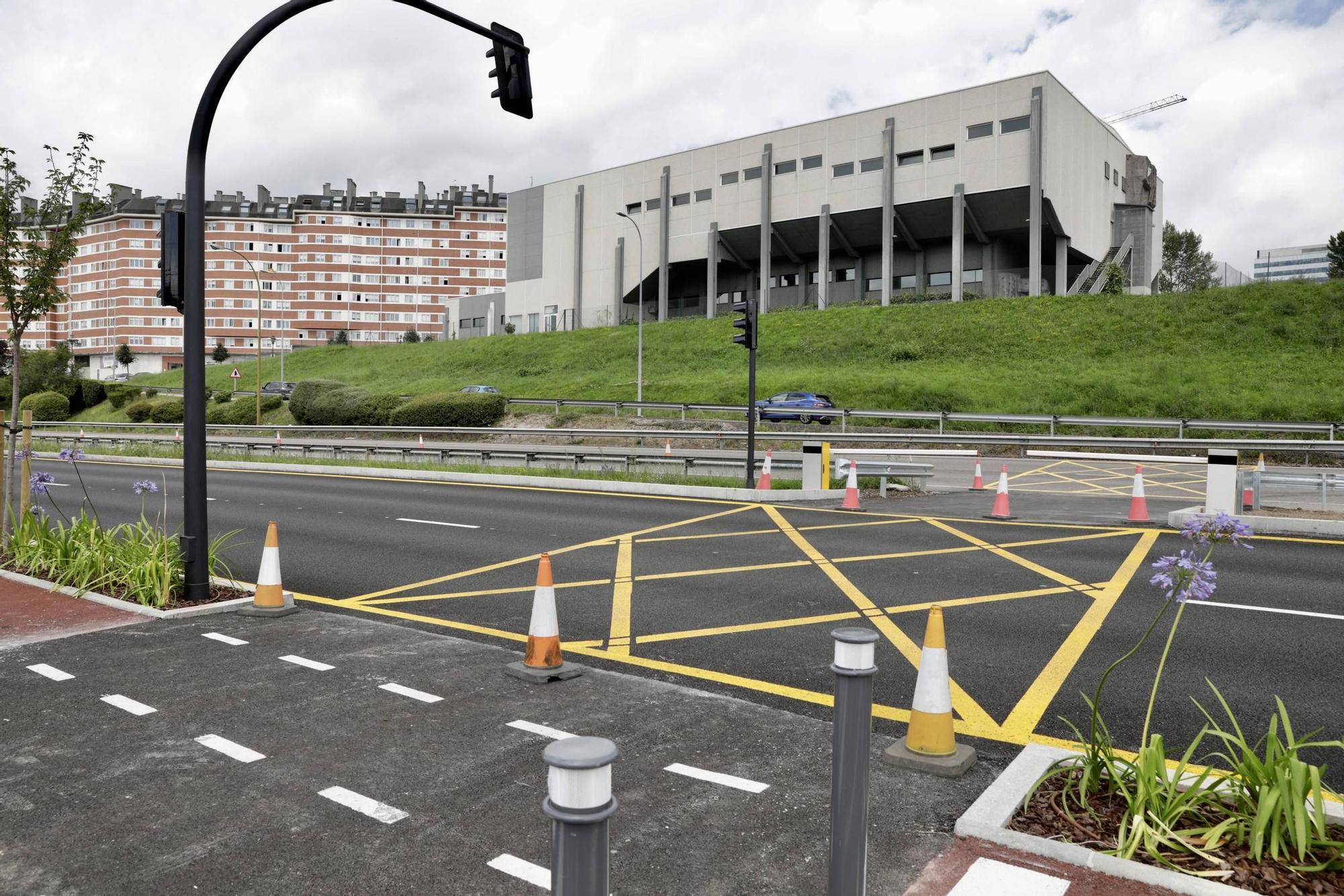 Inauguración del parque lineal de entrada a Oviedo por la "Y"