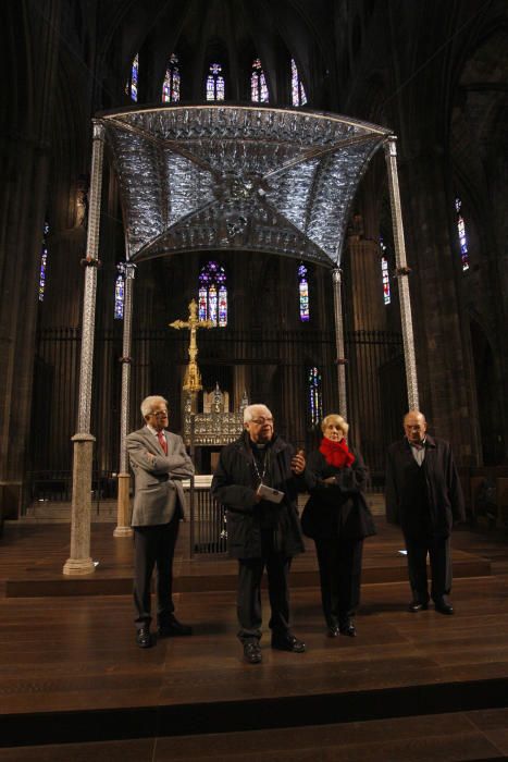 El presbiteri únic al món de la Catedral de Girona recobra nova vida