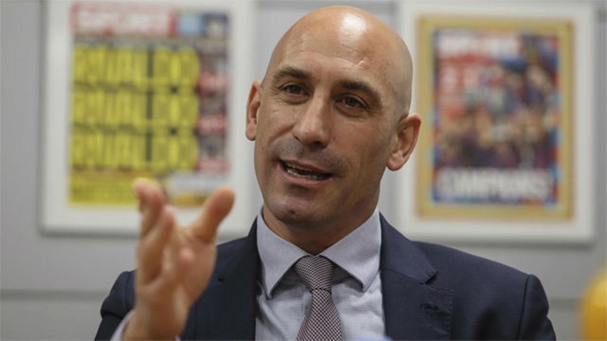 Luis Rubiales habló sobre Javier Tebas en su paso por el Diario SPORT