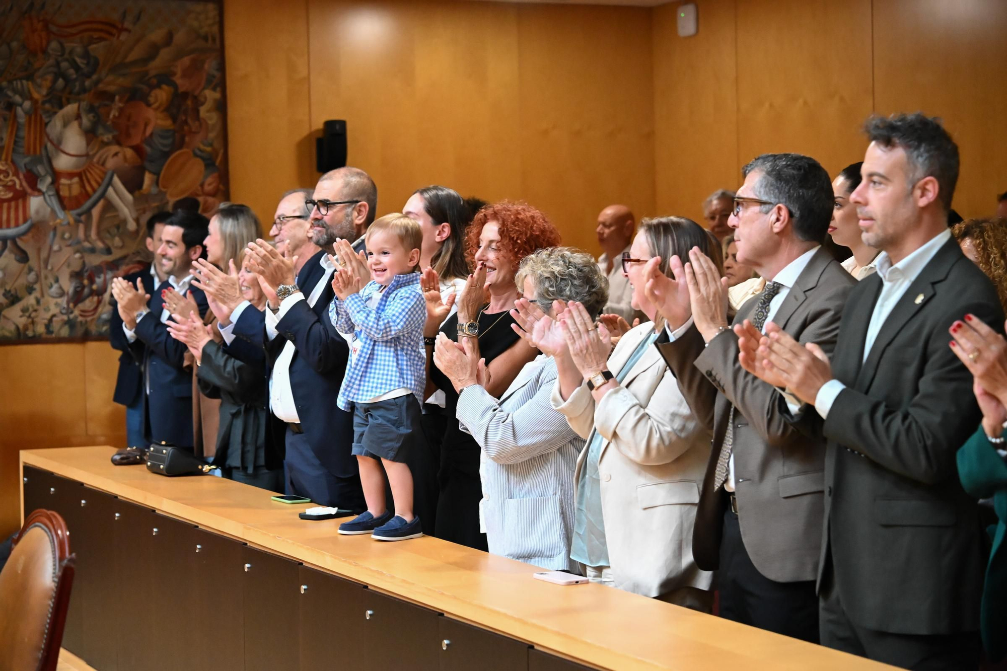 Celebración del Día de Europa en Benidorm y entrega de la distinción a Enrique Ballester
