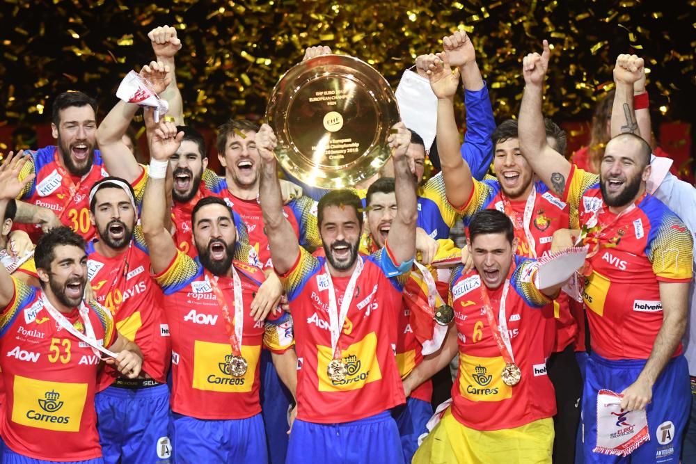 España, campeona de Europa de balonmano