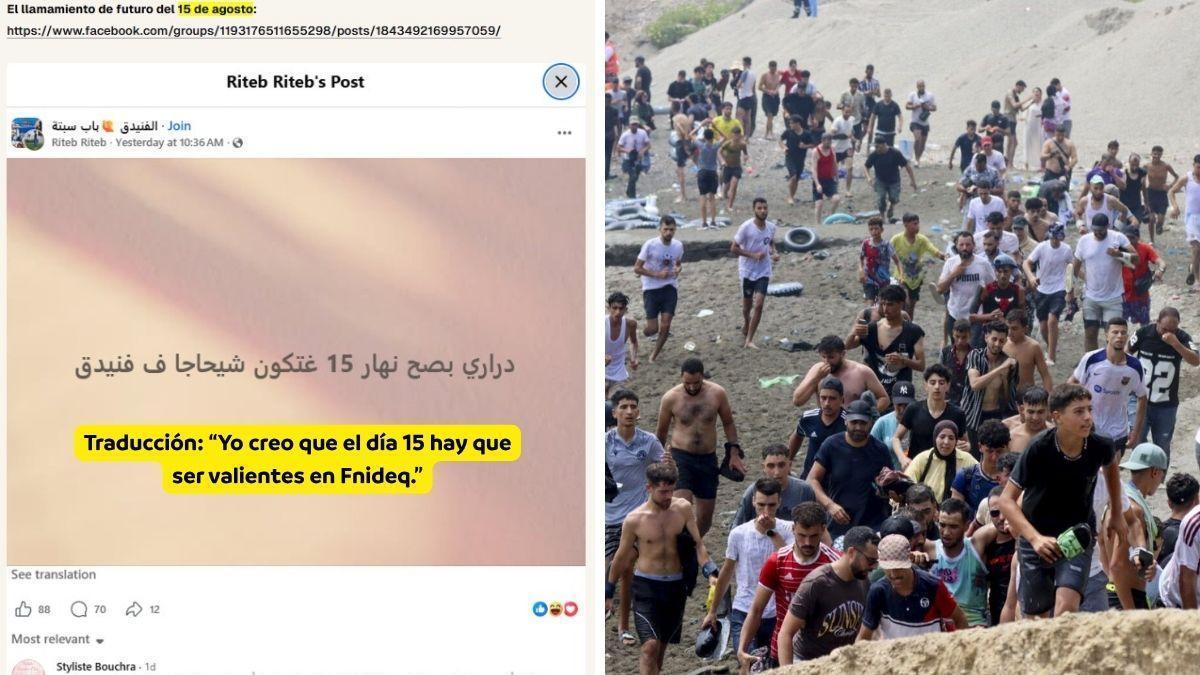 CRISIS EN CEUTA | Una empresa tecnológica de Alicante alerta que grupos organizados en redes sociales preparan un nuevo asalto a la “reja” en Ceuta