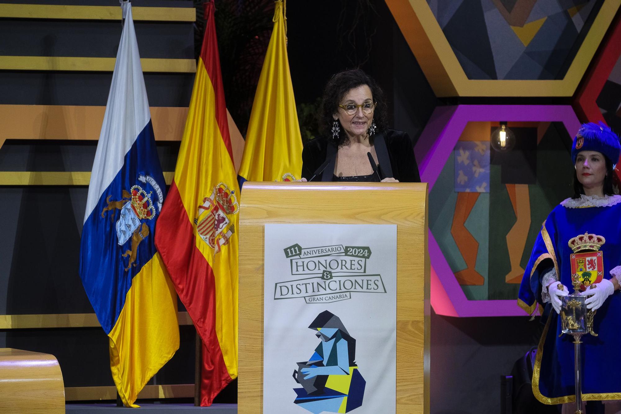 Acto de entrega de Honores y Distinciones del Cabildo de Gran Canaria 2024
