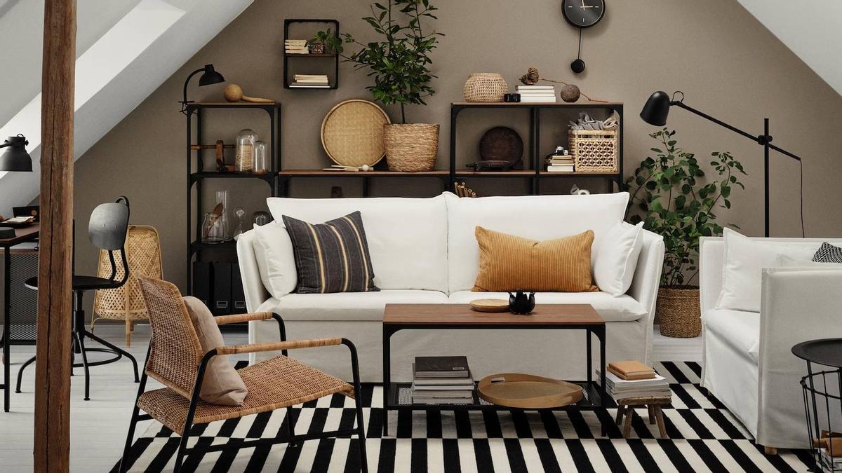 Si buscas improvisar un dormitorio para invitados Ikea da soluciones