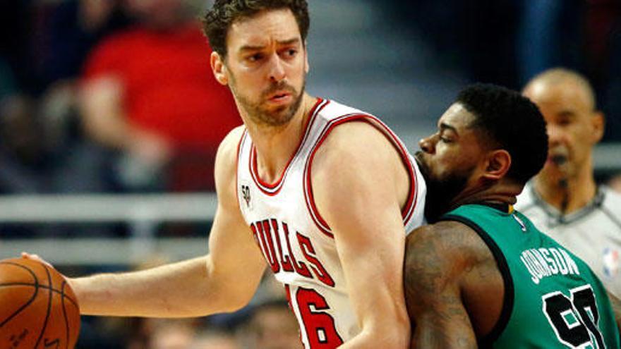 Pau Gasol volvió a brillar en la victoria de los Bulls