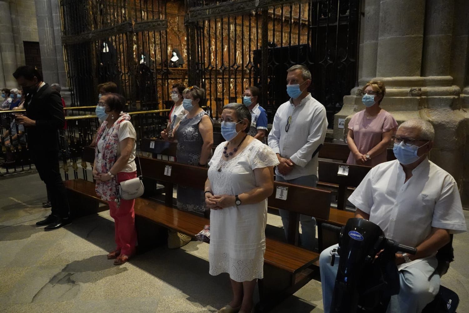 Ricardo Blázquez preside la misa crismal en la Catedral de Zamora