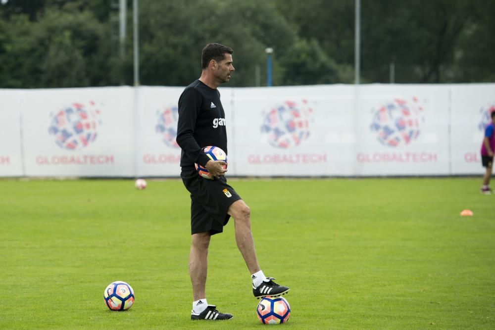 Entrenamiento del Real Oviedo