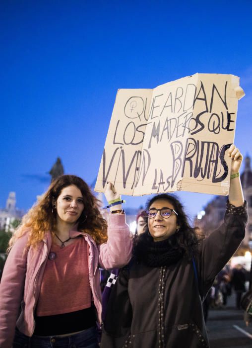 Manifestación del Día de la Mujer en València