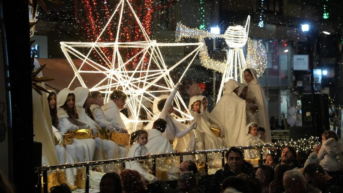 Desfile de cabalgatas del año pasado en Villanueva.