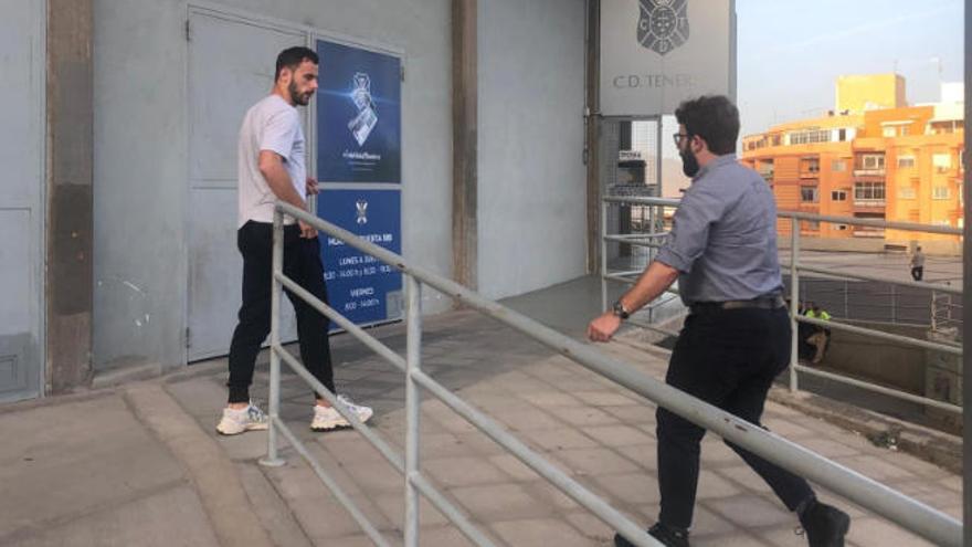 Lluís López, durante un entrenamiento en el Espanyol.