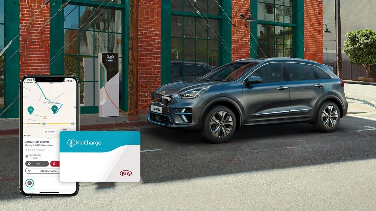 Kia facilita la carga del coche con KiaCharge