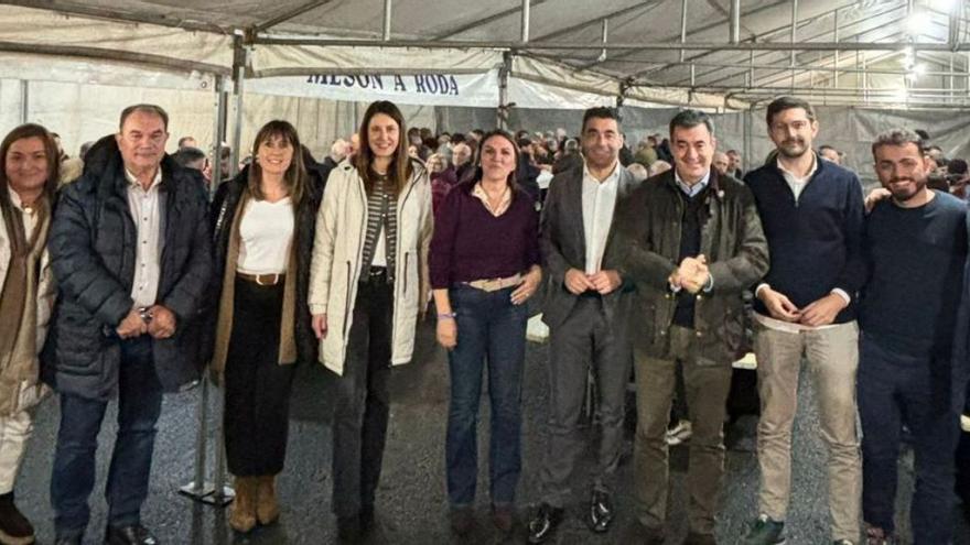 Concurrido magosto del PP de Agolada