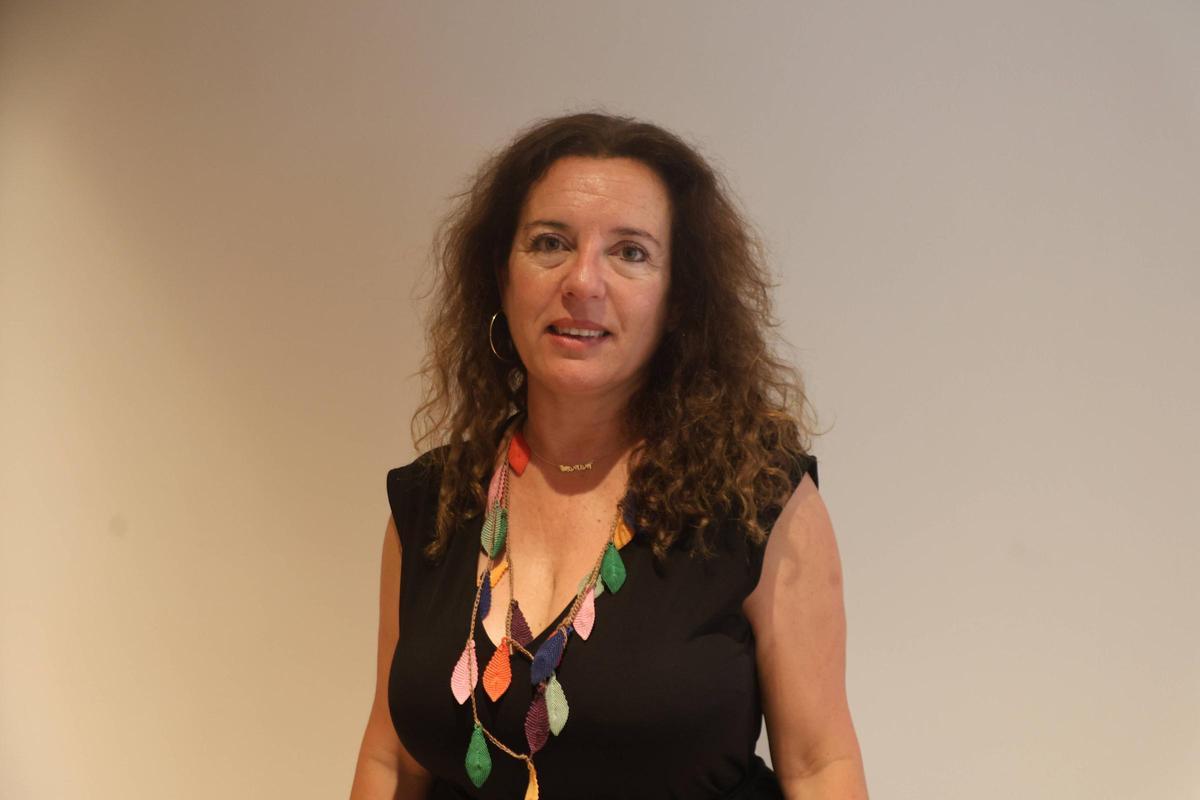 Manuela Pedraz, gerente de la EGM Parc Tecnològic Paterna, en la jornada.