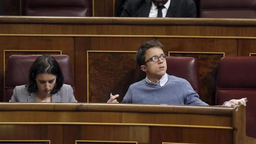 Errejón se queda fuera de la próxima sesión de control