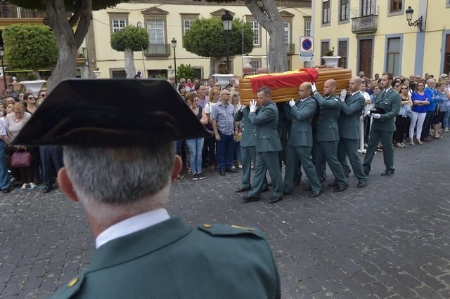 Honras fúnebres al guardia civil Ulises García