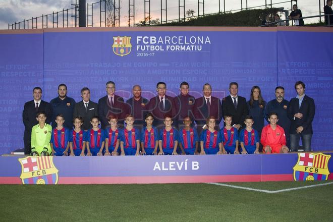 Las imágenes de la presentacion de la cantera del FC Barcelona