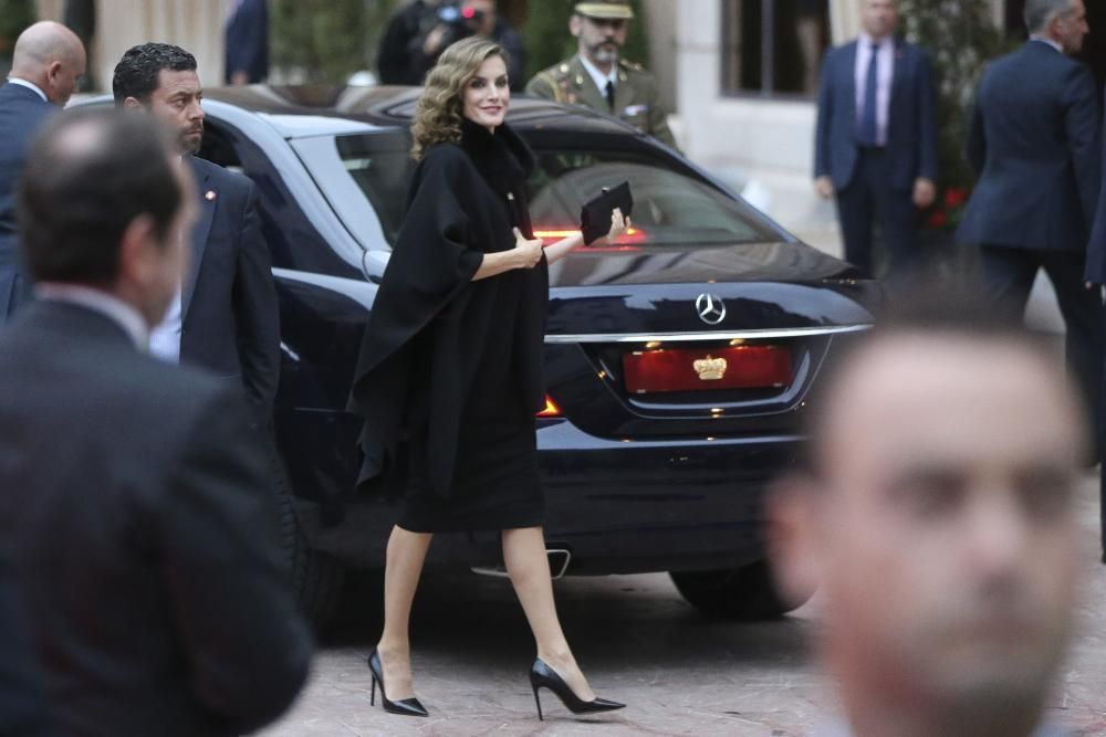 Llegada de los Reyes al auditorio Príncipe Felipe