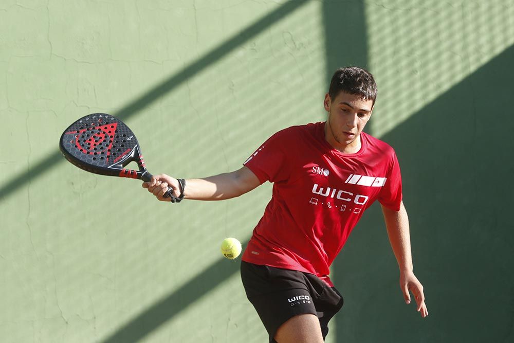 El joven jugador cordobés Rafa Pedregosa