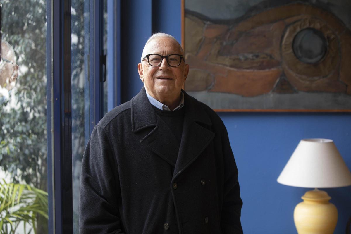 Entrevista a Fernando Delgado en su casa de Faura en una imagen de archivo.