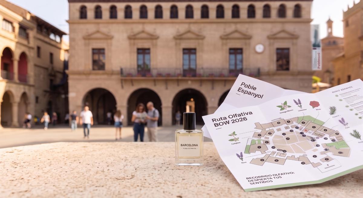 El Poble Espanyol acogerá la actividad sensorial e inmersiva 'Recorrido Olfativo por España'.