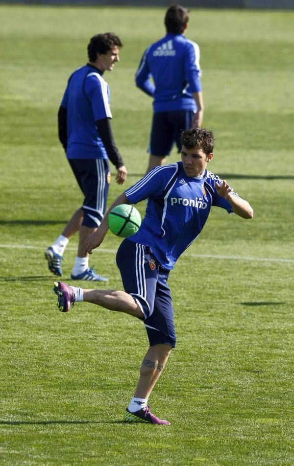 Entrenamiento del Real Zaragoza