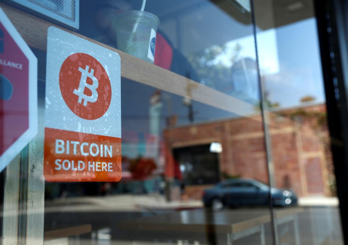 Un establecimiento donde es posible comprar bitcoins.