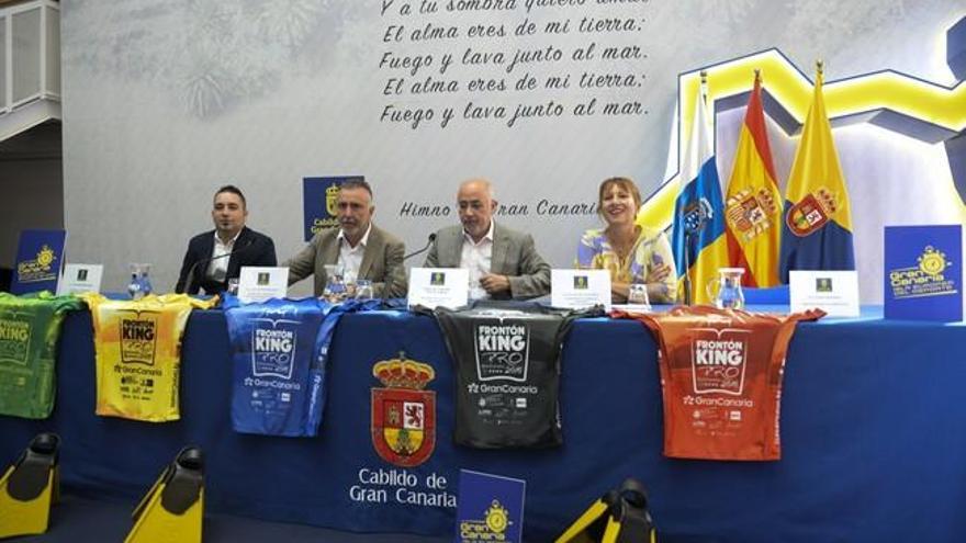 Presentación del Gran Canaria Frontón King 2016, prueba del Mundial de Bodyboard