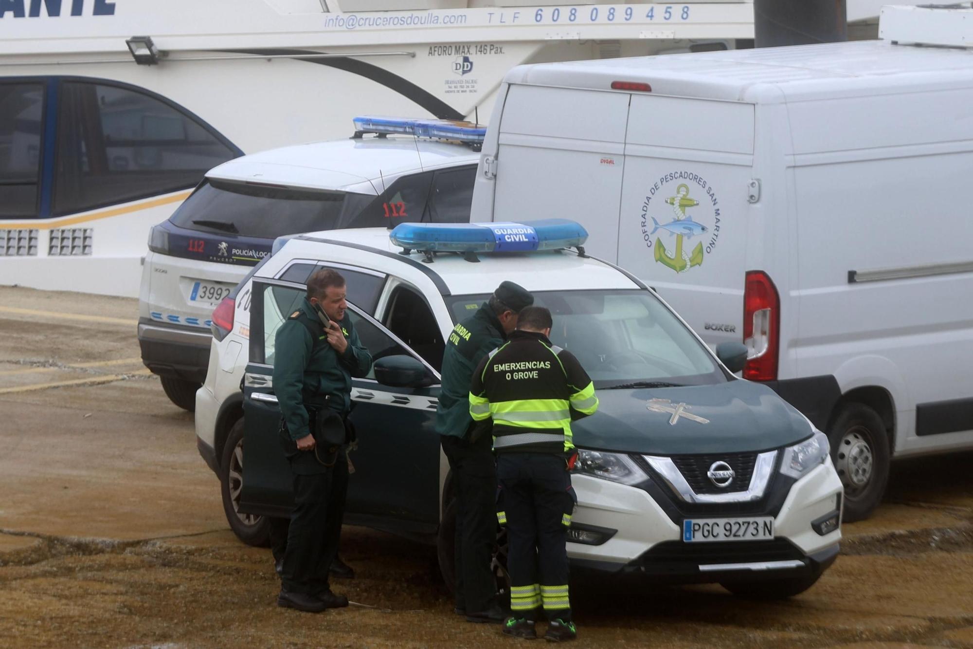 Fallece un buzo que extraía navaja en aguas de O Grove