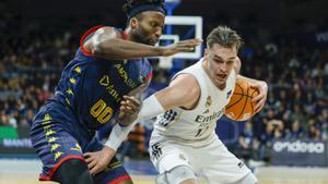 Hezonja, en una acción del encuentro ante el MoraBanc Andorra