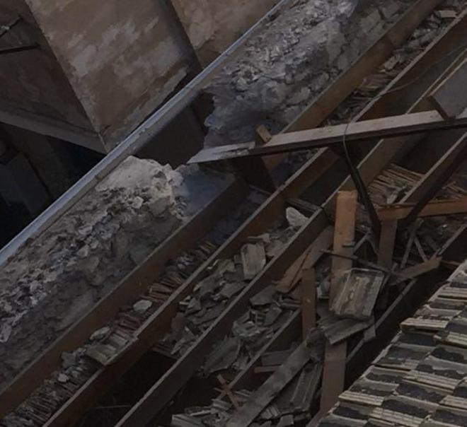 El edificio de Riegos El Progreso desde el interior