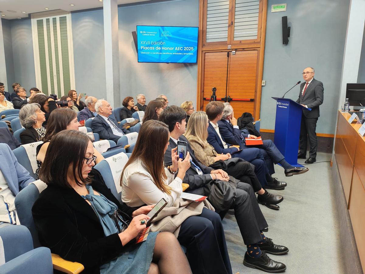 Un momento de la intervención de Luis Felipe Fernández.