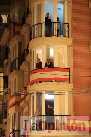 Viernes de dolores: Aplausos y salves a la patrona en Cartagena durante el confinamiento