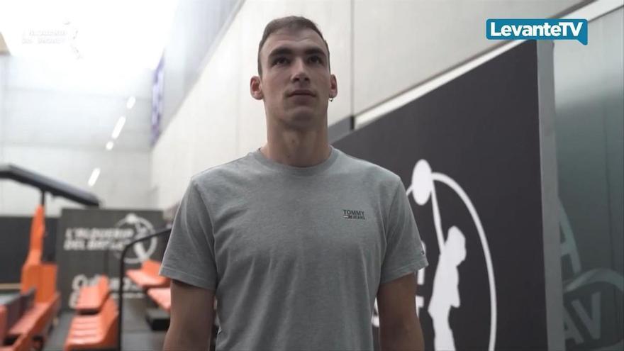 El Valencia Basket anuncia la rescisión del joven Millán Jiménez tras varias cesiones