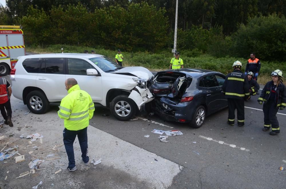 Sucesos en Pontevedra | Grave tras un accidente en Cuntis