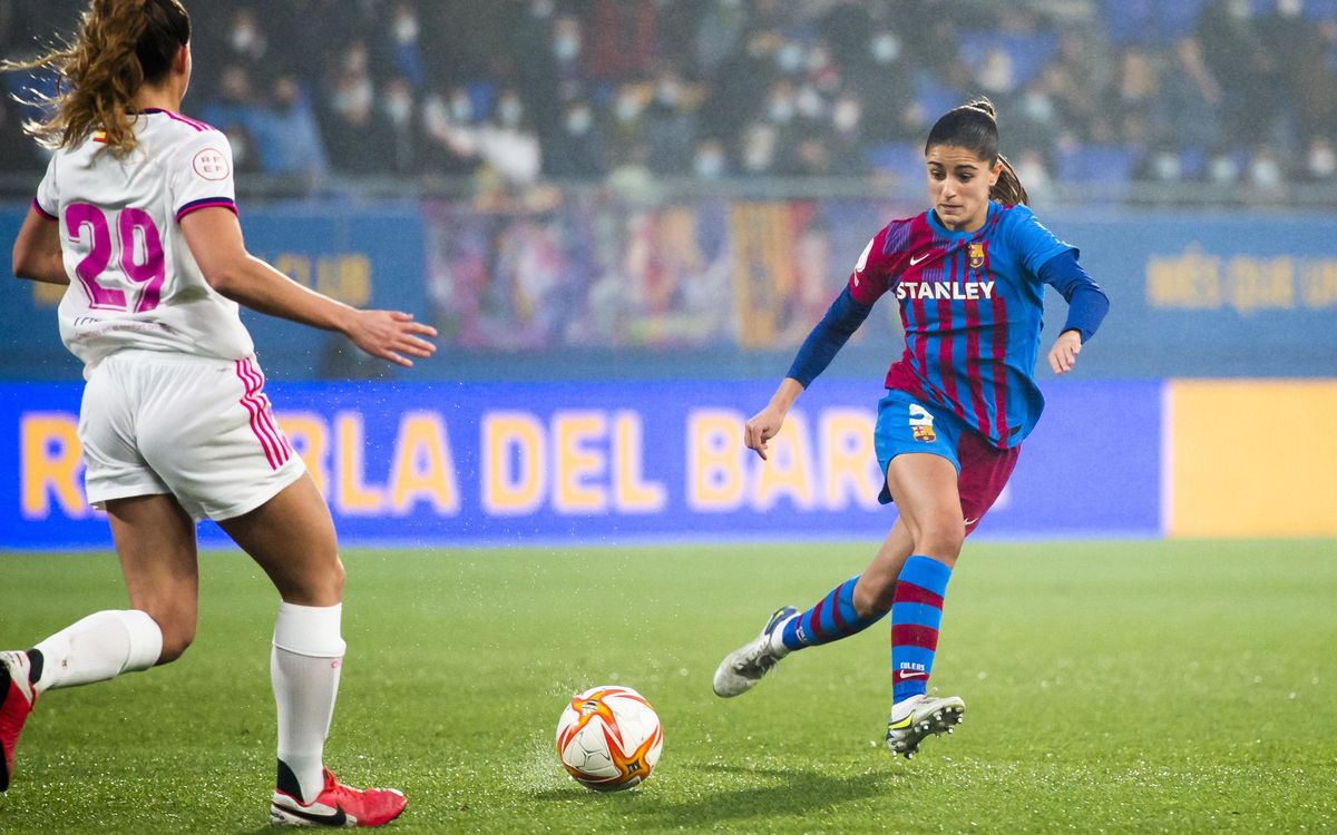 El Barça escombra amb facilitat el Madrid CFF El Barça escombra amb facilitat el Madrid CFF
