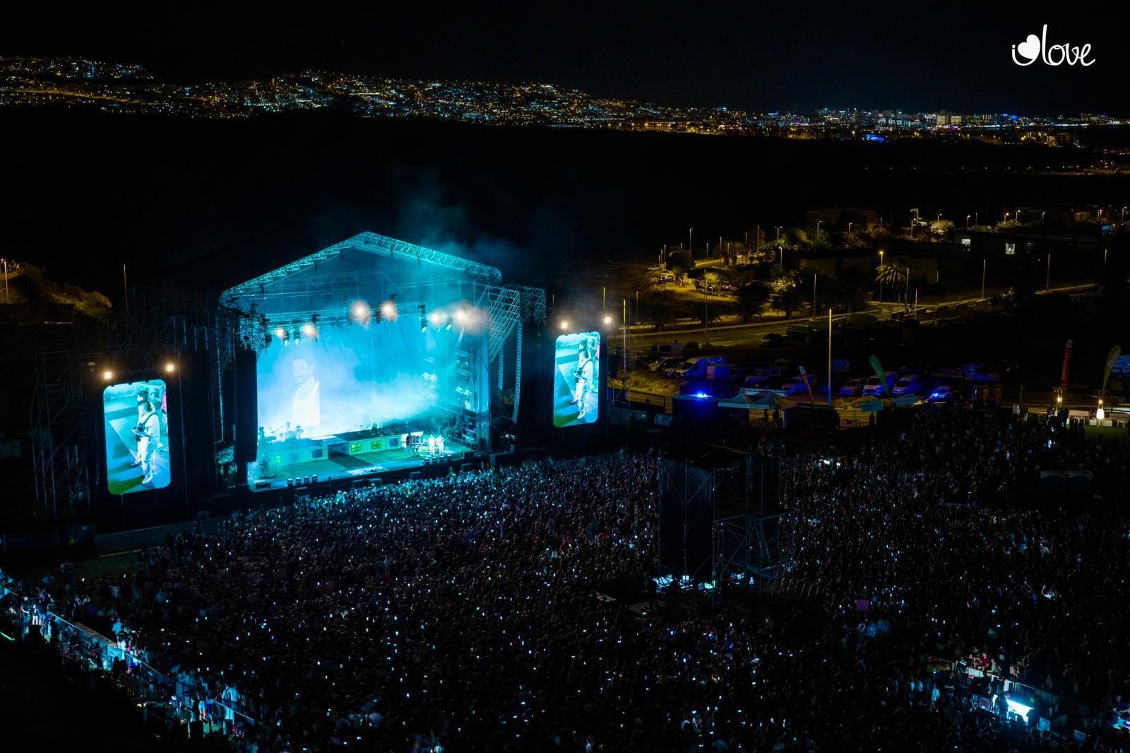 Concierto de Camilo en Tenerife