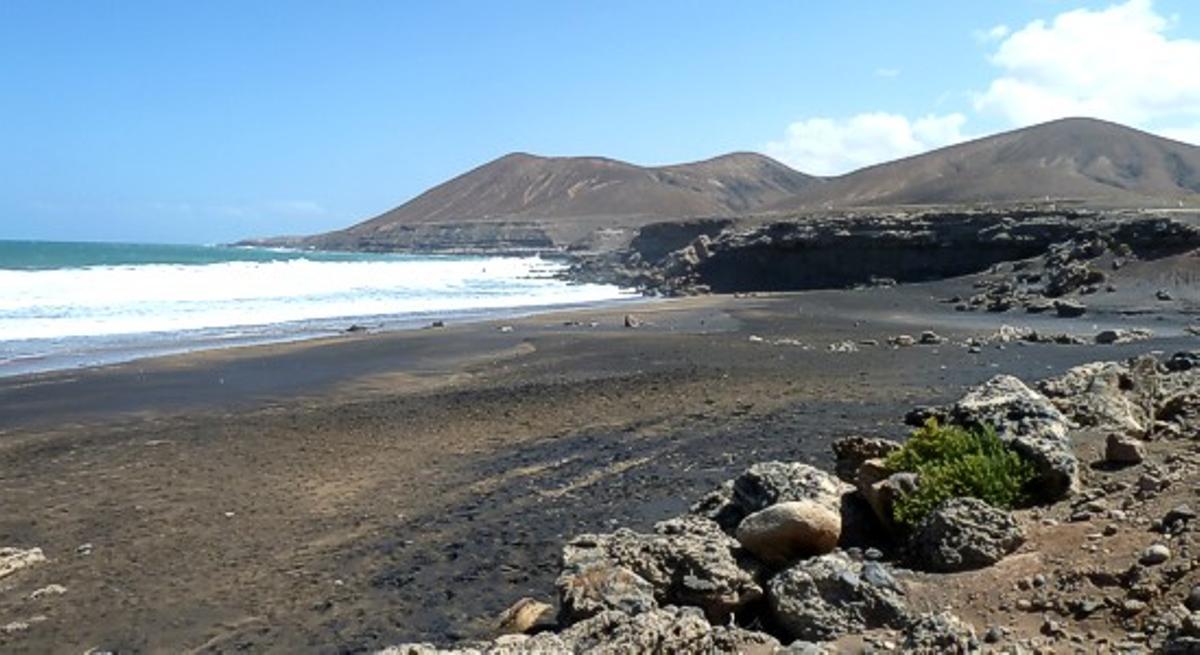 La playa La Solapa, en el municipio de Pájara, en el oeste de la Isla.
