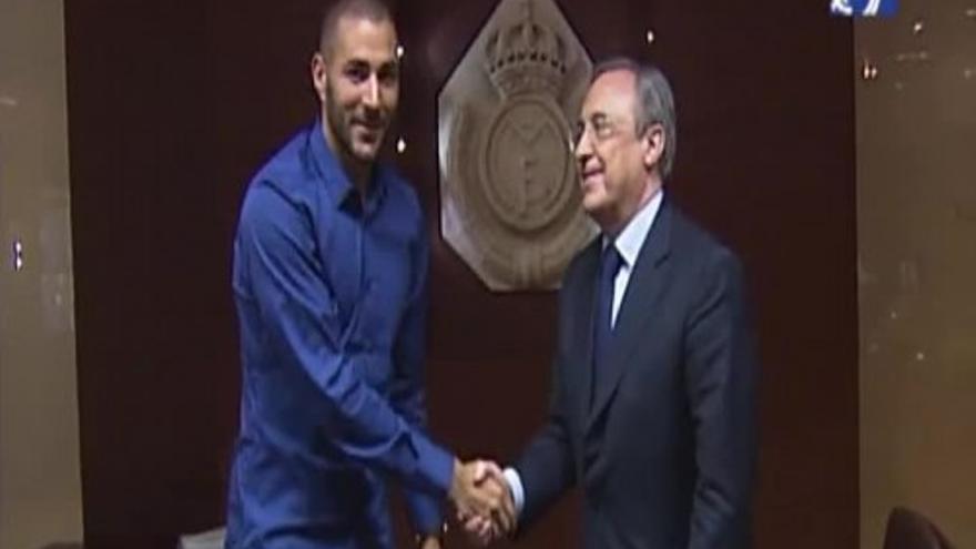 Benzema renueva hasta 2019