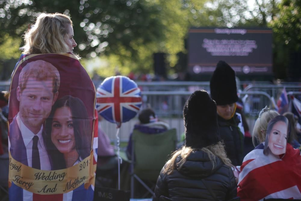 Máxima expectación ante la boda real en Windsor