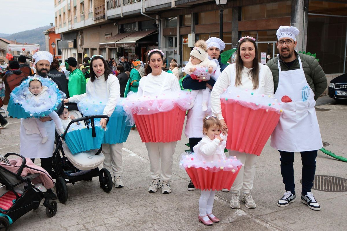 Grupo de cupcakes.