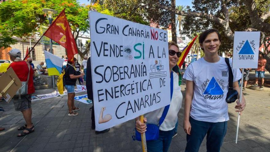 Manifestación contra Chira-Soria