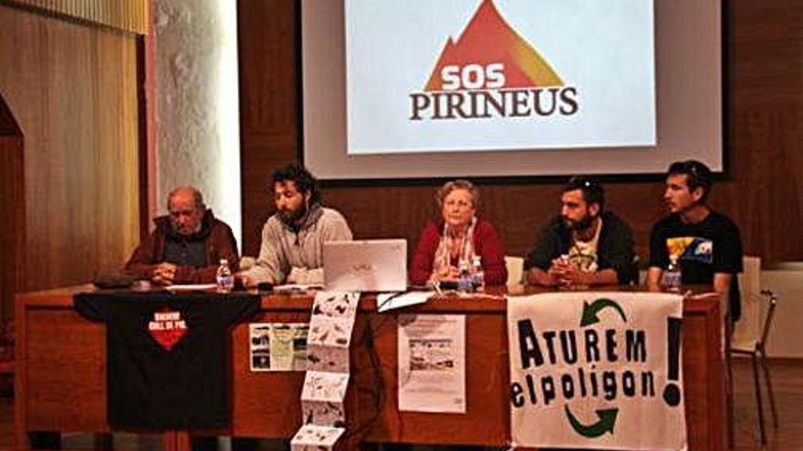 Presentació de la plataforma SOS Pirineus aquest dilluns a la Seu